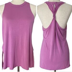 JOYLAB NWOT Pink High Neck Sleeveless Activewear Tank Top Size Small Racerback